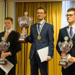 Podium WK 2015 1. Alexander Georgiev 2. Jan Groenendijk 3. Roel Boomstra